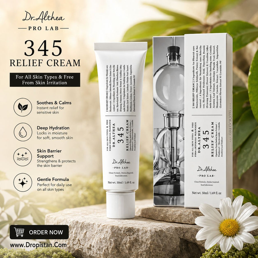 Pack Of 2 Combo Offer Dr. Althea 345 Relief Cream & Relief Cream Mist