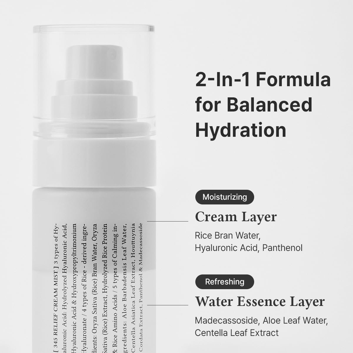 Dr. Althea 345 Relief Cream Mist 100ml | Hydrating & Calming Facial Mist for Sensitive Skin
