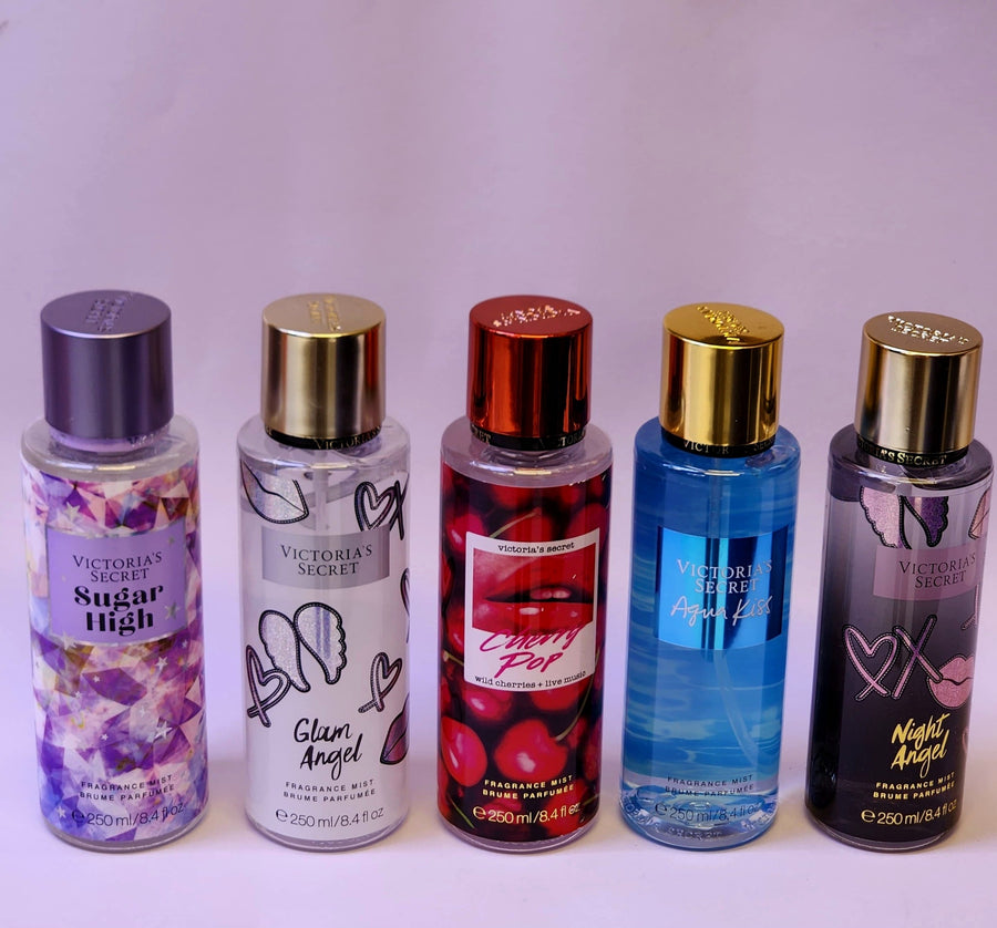 Victoria’s Secret Fragrance Mist Pack of 5 + 1 Free Gift (250 Ml)