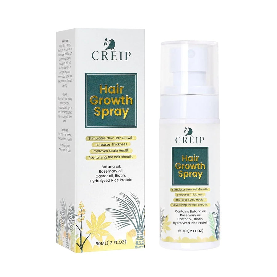CREIP Hair Growth Spray Power of Batana Oil For Fuller Thicker Hair 60 Ml