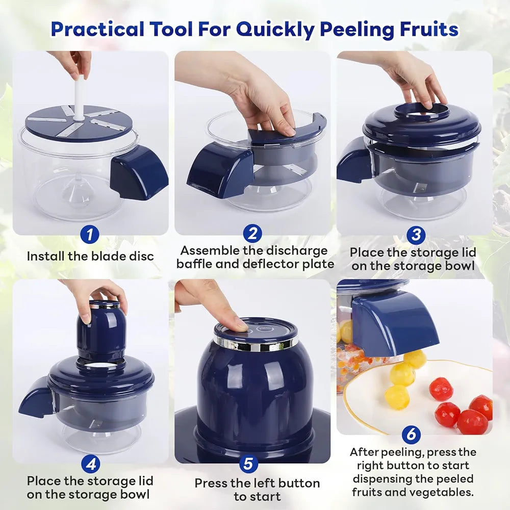 Mini Food Chopper Bowl – Manual Vegetable Cutter And Kitchen Prep Tool