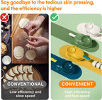 Manual Dumpling Maker Press – Easy DIY Dumpling Mould Tool (1 PCS)