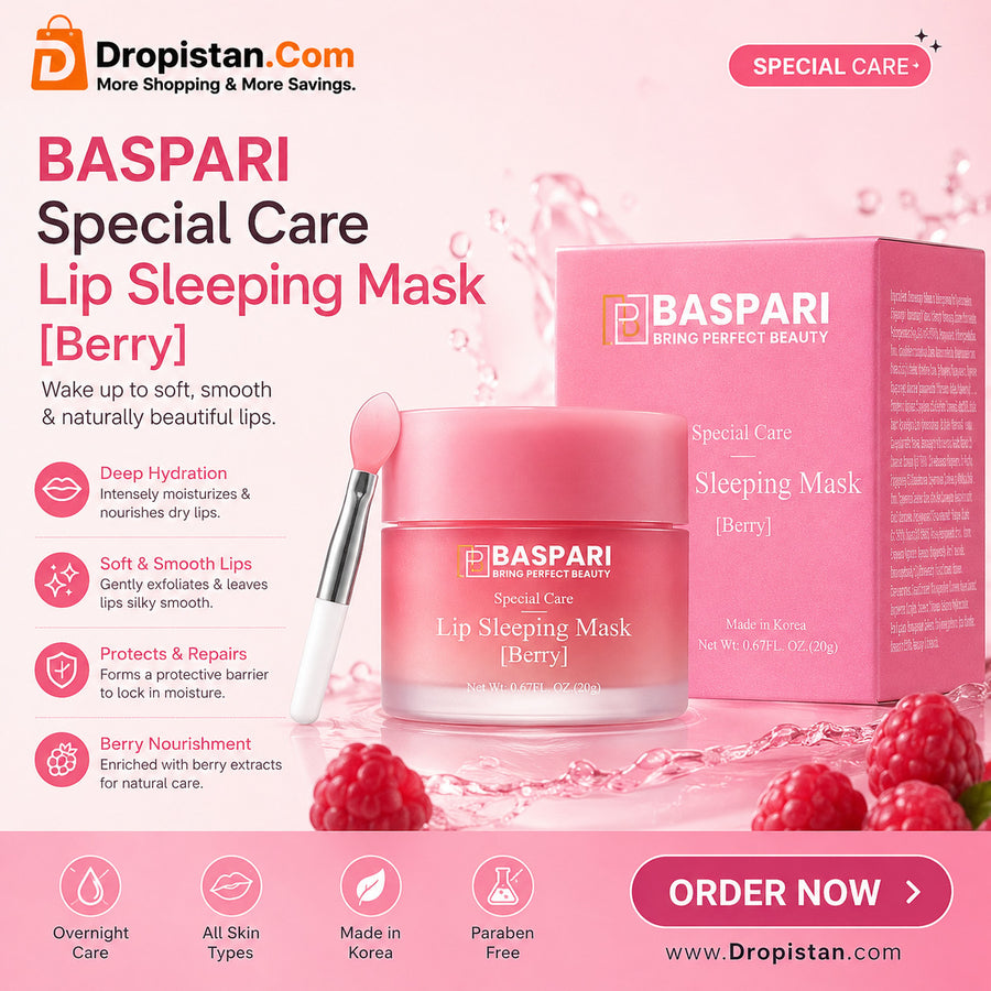 BASPARI Special Care Lip Sleeping Mask [Berry]