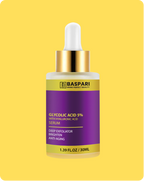 Baspari Glycolic Acid 5% + Hyaluronic Acid 1% Serum bottle