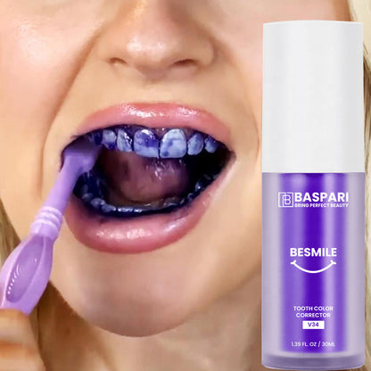 Baspari BeSmile Teeth Color Corrector with V34 technology Made By USA