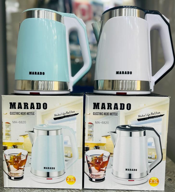 MARADO 2.3L Electric Heat Kettle | Stainless Steel & Auto Off
