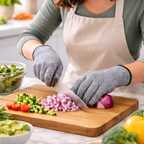 5-Layer Cut-Resistant Gloves – EN388 Level 5 Food Safe Safety Gloves