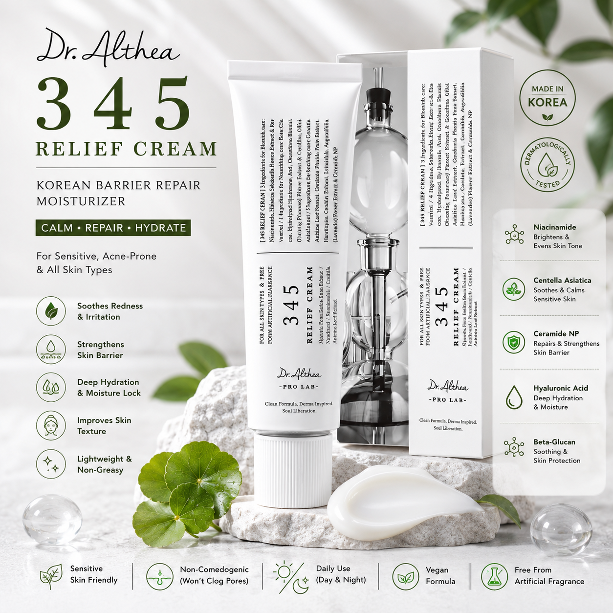 Dr. Altha 345 Relief Cream 