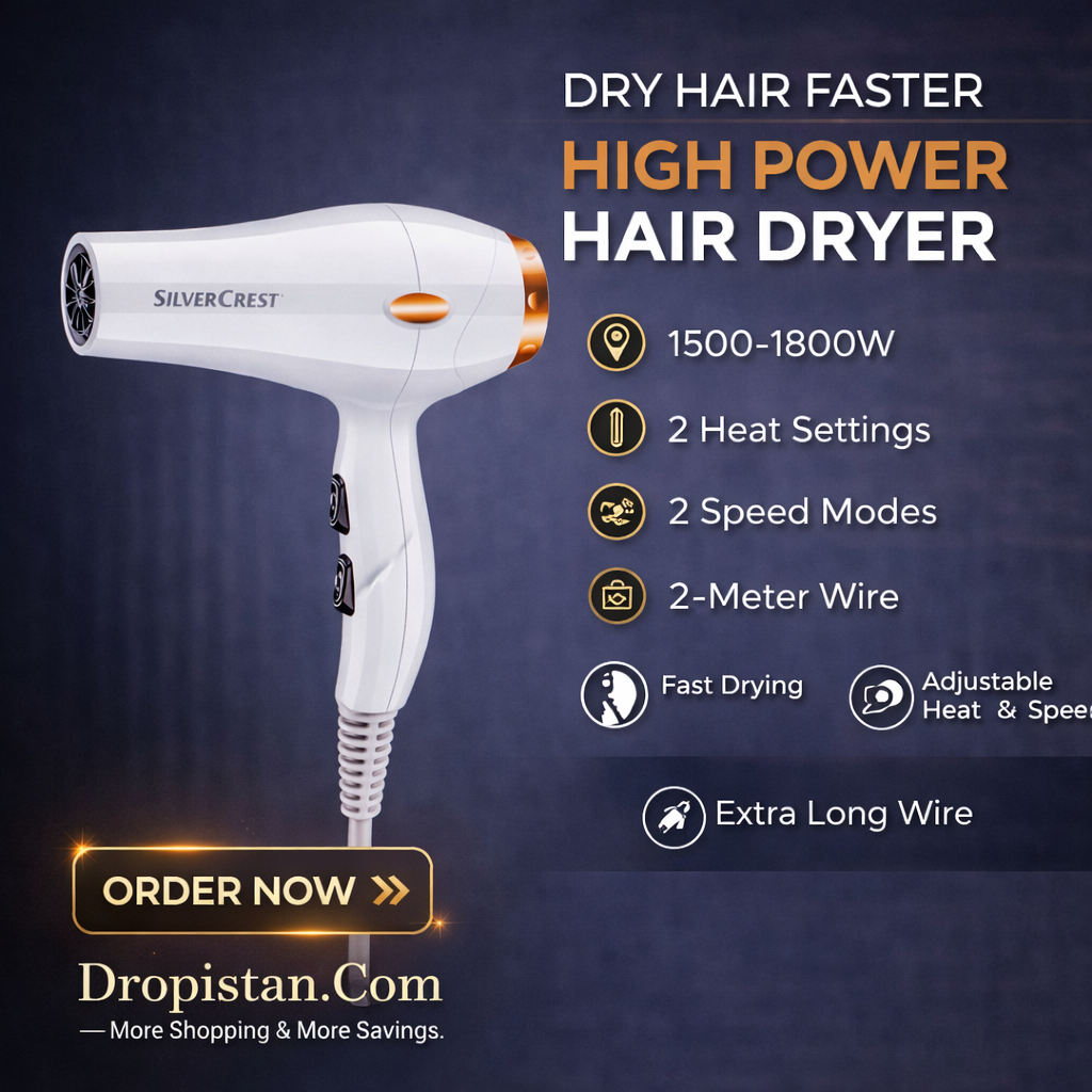 Silver Crest High Power Hair Dryer