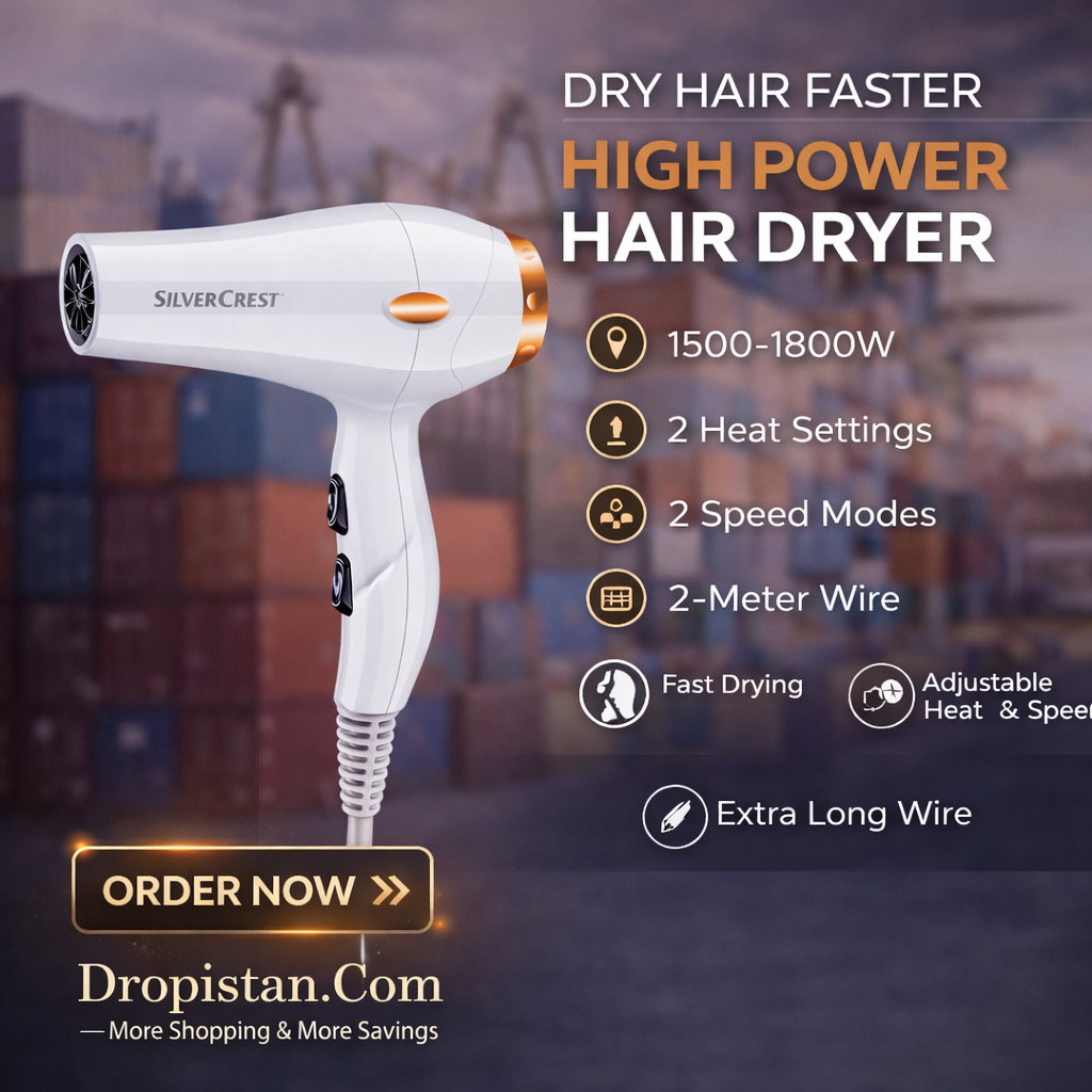 Silver Crest High Power Hair Dryer