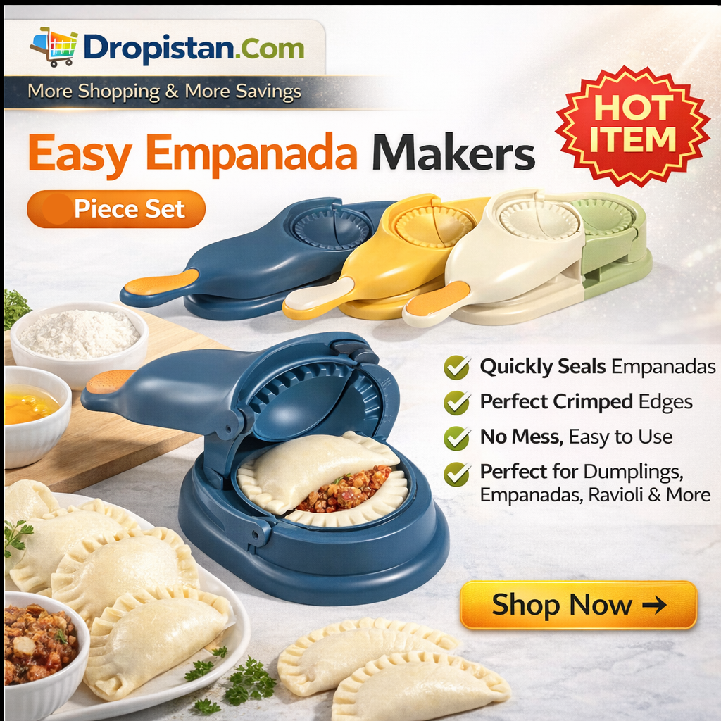 Manual Dumpling Maker Press – Easy DIY Dumpling Mould Tool (1 PCS)
