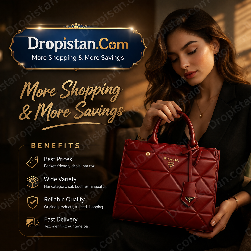 Luxury Red Quilted Women Handbag – Premium Designer Tote Bag
