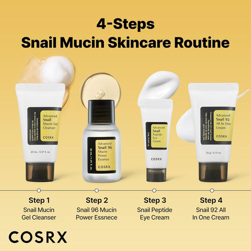 COSRX All About Snail Kit – 4 Step Skincare Set