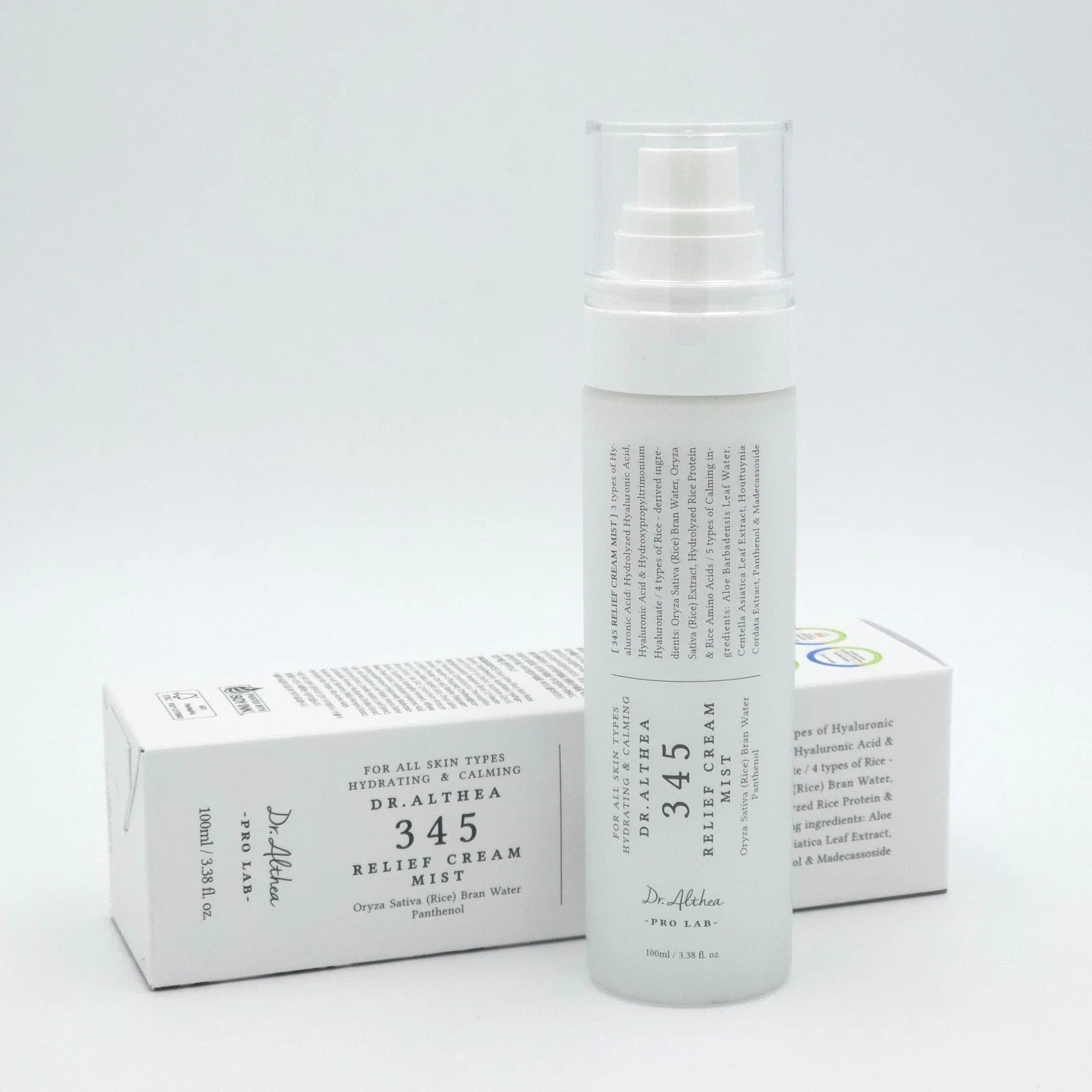 Dr. Althea 345 Relief Cream Mist 100ml | Hydrating & Calming Facial Mist for Sensitive Skin