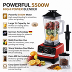 Silver Crest Blender Juicer German Technology 3L 5500W