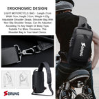 Anti-Theft Sling Bag with USB Charging Port | Waterproof Crossbody Tech Backpack for Men
