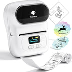 Phomemo M110 Portable Bluetooth Thermal Label Printer for Barcode, Shipping, Sticker & Product Labels