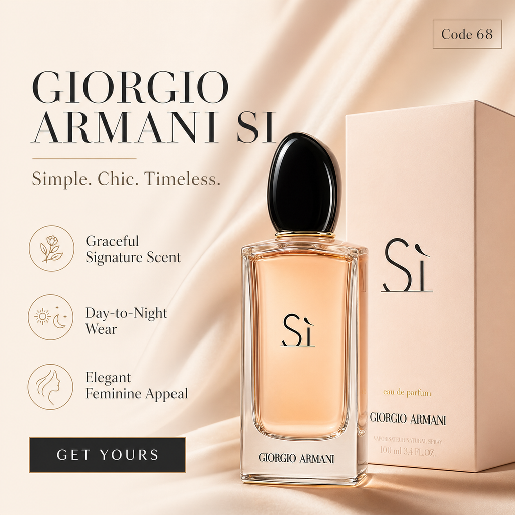 Giorgio Armani Si Style Women’s Perfume – Code 68