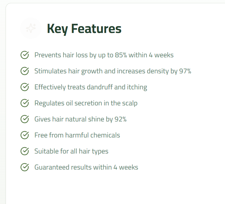 Natural Green Soap For Control Hair Loss Treatment & Hair Growth