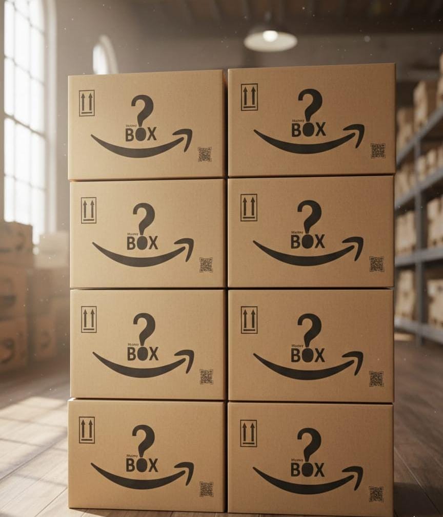 Dropistan Mystery Box – Surprise Imported Stock Box with Amazing Products