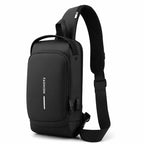 Convertible Crossbody Bag with adjustable straps, side view