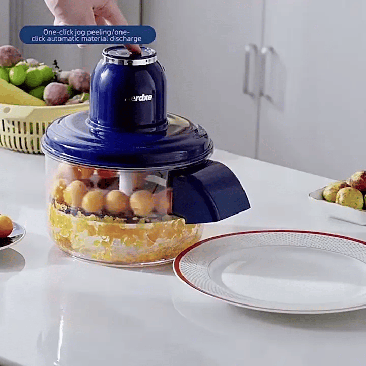 Mini Food Chopper Bowl – Manual Vegetable Cutter And Kitchen Prep Tool