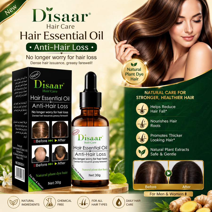 Disaar Hair Essential Oil Anti-Hair Loss – 30g