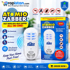 Atomio Zabber plug-in pest repeller bug zapper with UV light - Dropistan UAE