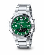 Casio Illuminator Water Proof Watch With Double Analog