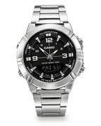 Casio Illuminator Water Proof Watch With Double Analog
