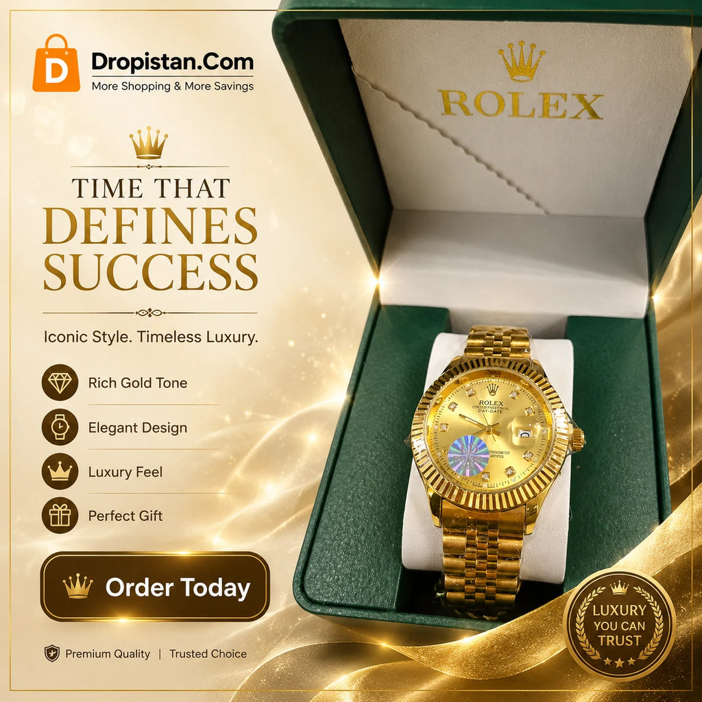Gold Luxury Style Watch for Men
