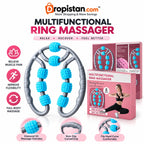 Dropistan multifunctional ring massager with blue 3D massage rollers UAE