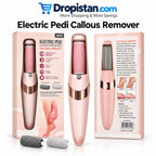 Rechargeable Electric Pedi Callus Remover with two roller heads - Dropistan UAE