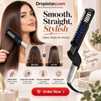 Hair Styler Modelling Comb for smooth straight stylish hair - Dropistan UAE
