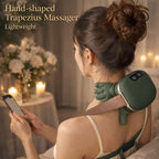 Wireless Luxury Hand-Shaped Trapezius Massager – Neck, Shoulder, Leg, And Body Pain Relief