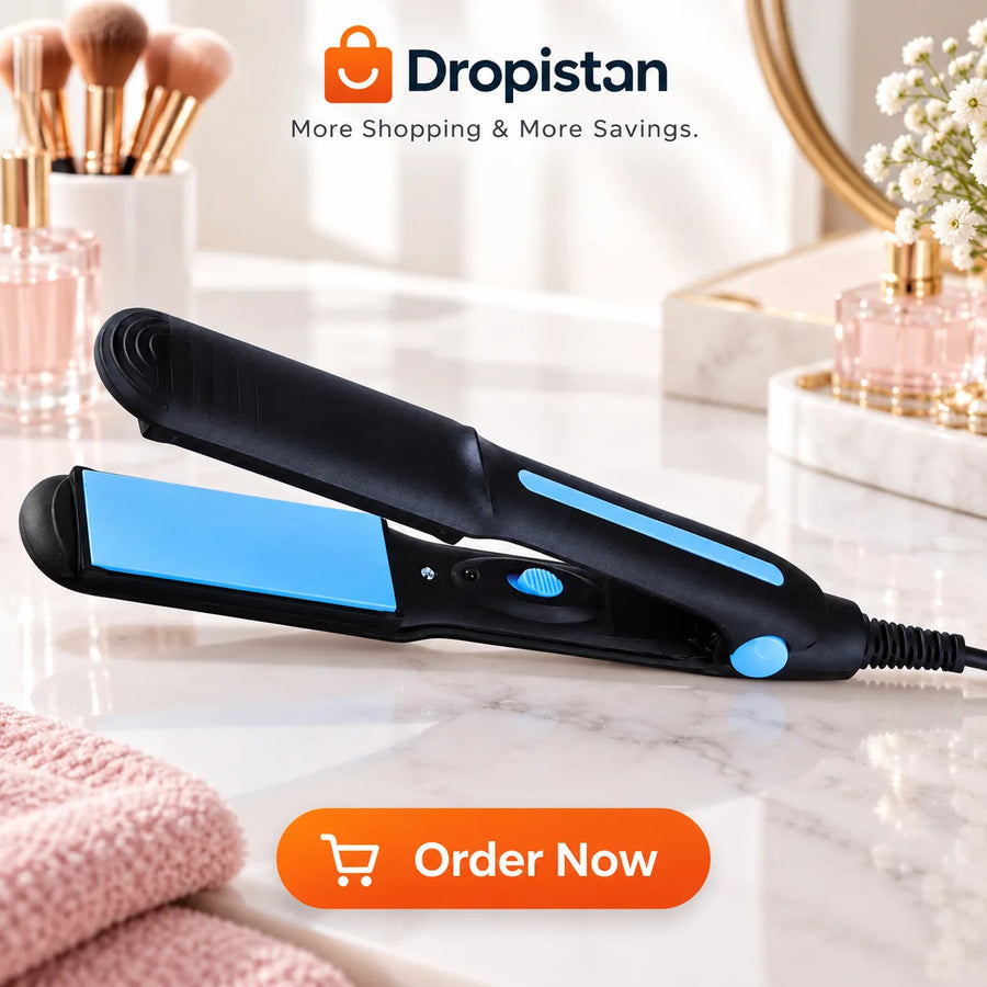 💙💗 Mermaid TY-021 Fashion Hair Straightener – Fast Heating & Smooth Styling