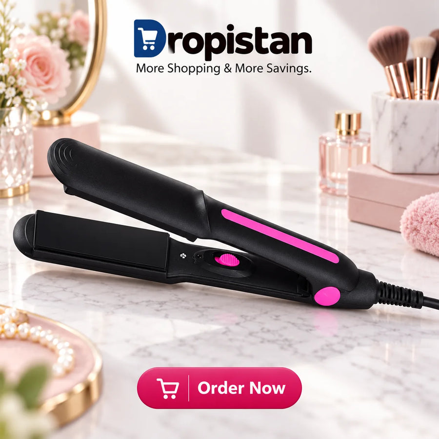 💙💗 Mermaid TY-021 Fashion Hair Straightener – Fast Heating & Smooth Styling