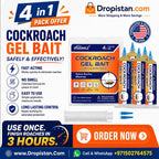 Original USA Cockroach Gel Bait Quick Results
Visismile Cockroach Gel Bait 4 In 1 Original USA Formula

