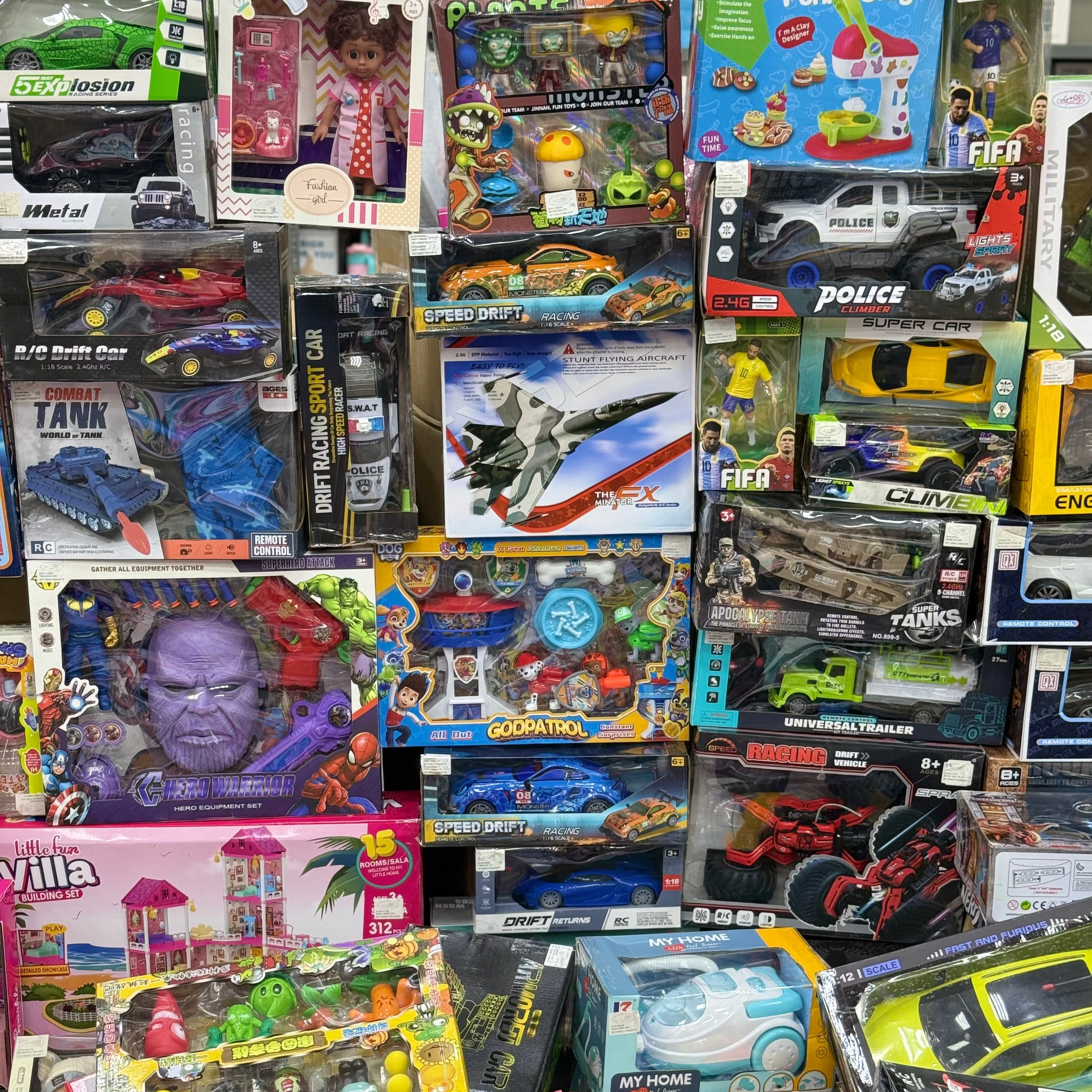 Brand New Mixed Toys WholeSale Offer- 30 AED Per KG