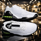 Men’s White Air Cushion Sports Sneakers, Original Brands Shoes Limited Stock Limited Size
