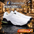 Men’s White Air Cushion Sports Sneakers, Original Brands Shoes Limited Stock Limited Size