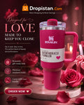 Stanley Style Quencher H2.0 Tumbler St 209 Red Rose