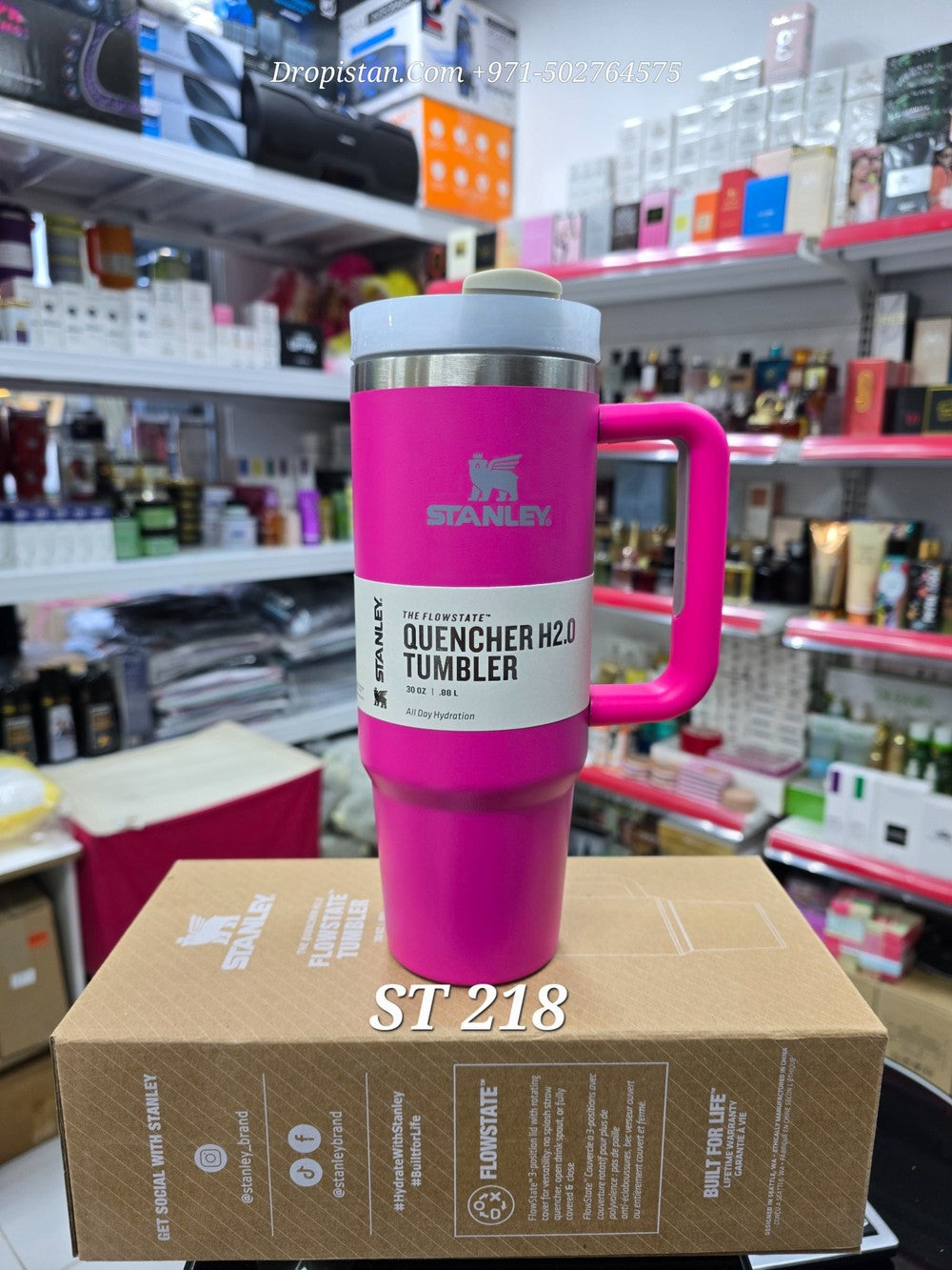 Stanley Style Quencher H2.0 Tumbler Pink 215 218