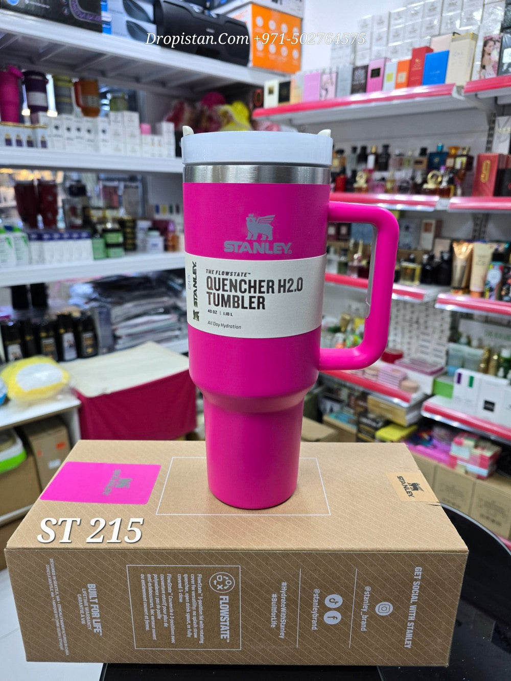 Stanley Style Quencher H2.0 Tumbler Pink 215 218