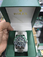 Black Green Premium Style Watch for Men