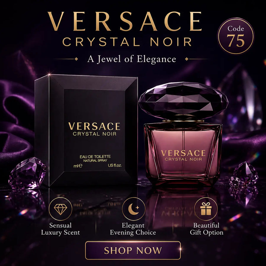 Versace Crystal Noir Style Women’s Perfume – Code 75