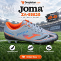 ZA-5582G Silver Orange football turf shoes colorful product design - Dropistan UAE