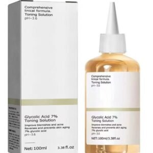 Glycolic Acid 7% Exfoliating Toner 100ml, Glycolic Acid Toning Solution for Diminished Dullness and Fine Lines, Rejuvenate Your Skin (3.38 fl.oz)