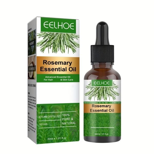 30ml Rosemary Hair Essential Oil Long Lasting Lightweight Rosemary Hair Essential Oil For Healthy Hair, with plant squalane