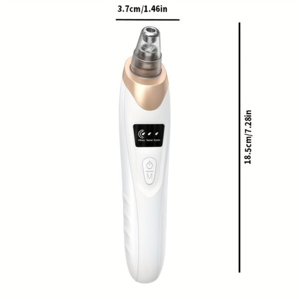 Clean Blackhead Reducer, 2025 Upgraded Facial Pore Cleanser, 3 Adjustable Suction Levels, 5 Replaceable Probes, USB Charging, Easy to Use and Clean, Ideal Gift for Women - Image 4